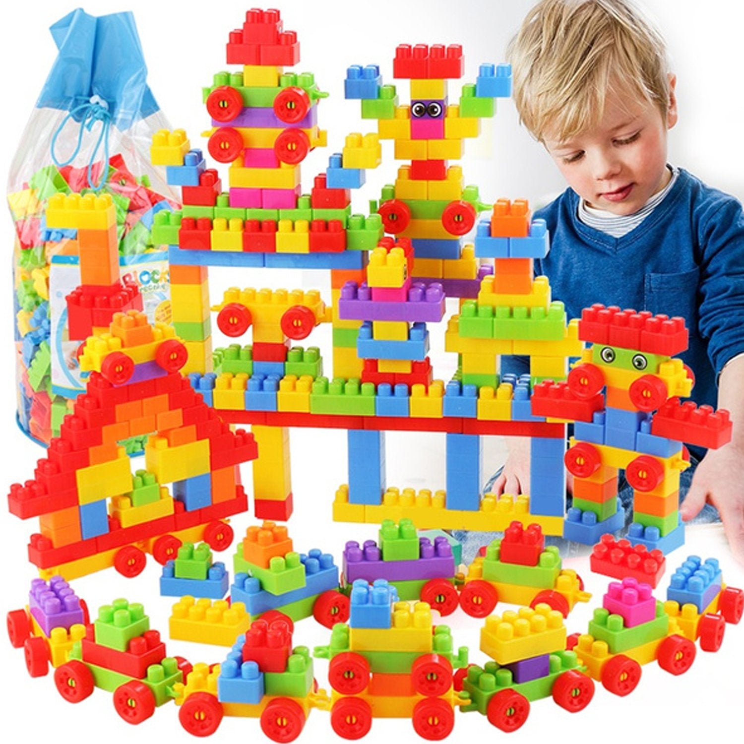 4720 Blocks for Kids House Construction Building 