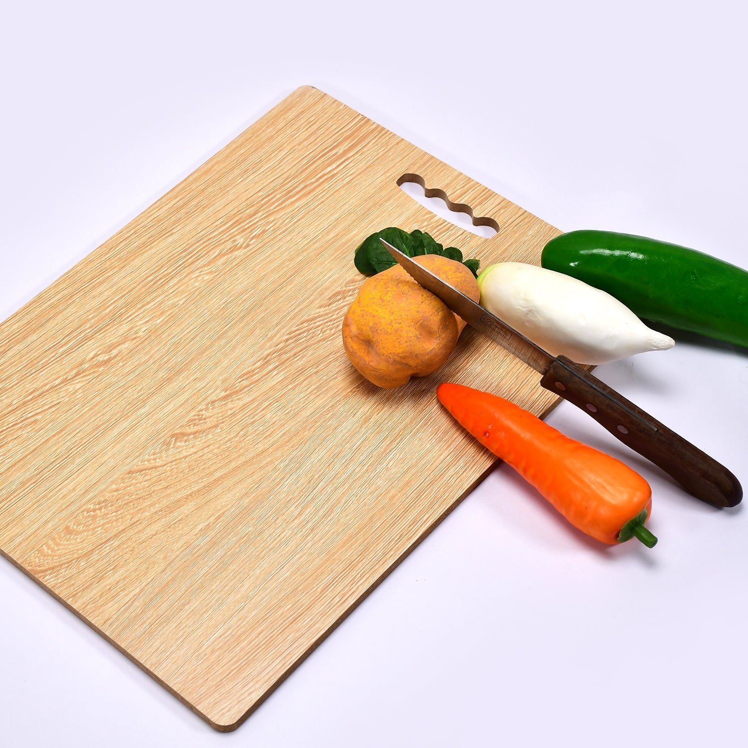 7121 Wooden Chopping Board Big Size  For Kitchen Use 