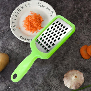 2586 Plastic Vegetable Kitchen Grater/cheese Shredder With Grip Handle 