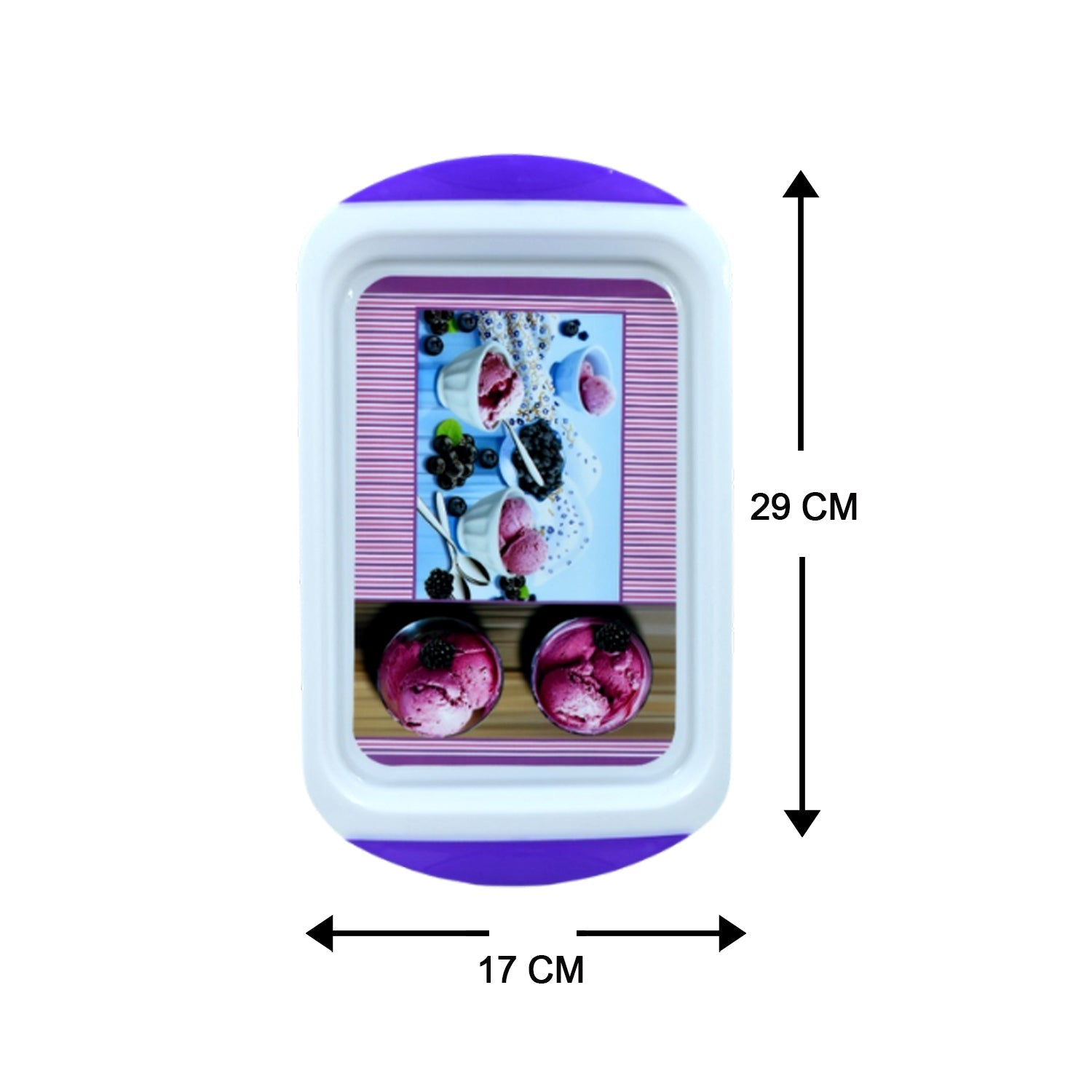 3773 Small Plastic Tray for Kitchen and General Purpose 