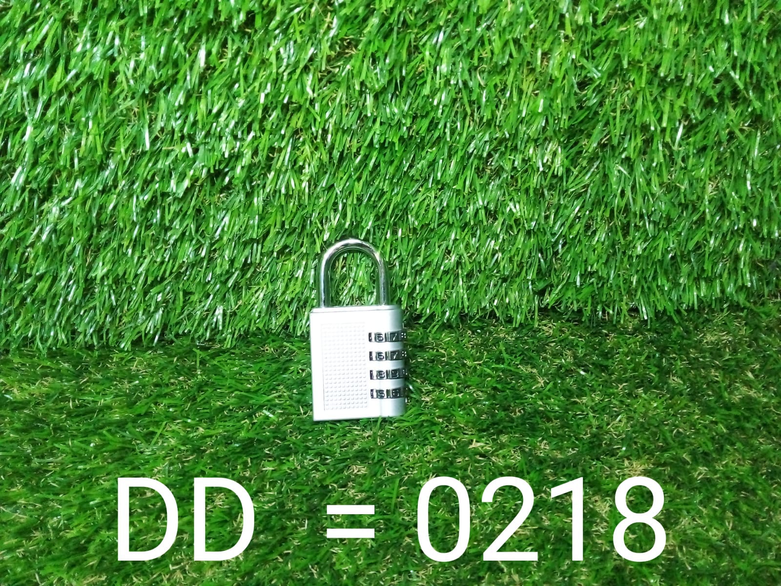 0218 -4 Digit Combination Padlock