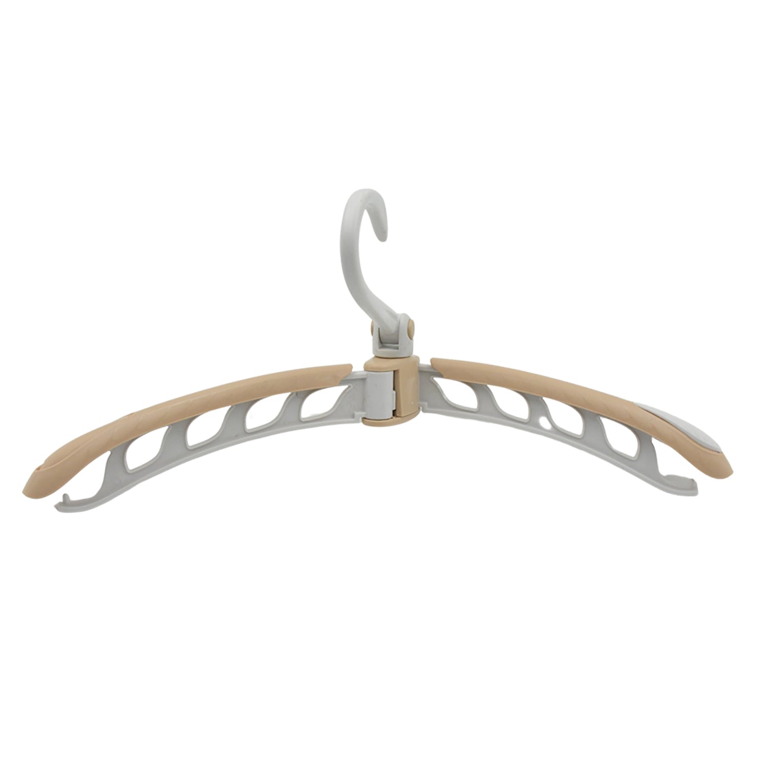 Portable Folding Clothes Hanger (1 Pc): 360° Rotation, Travel, Adjustable