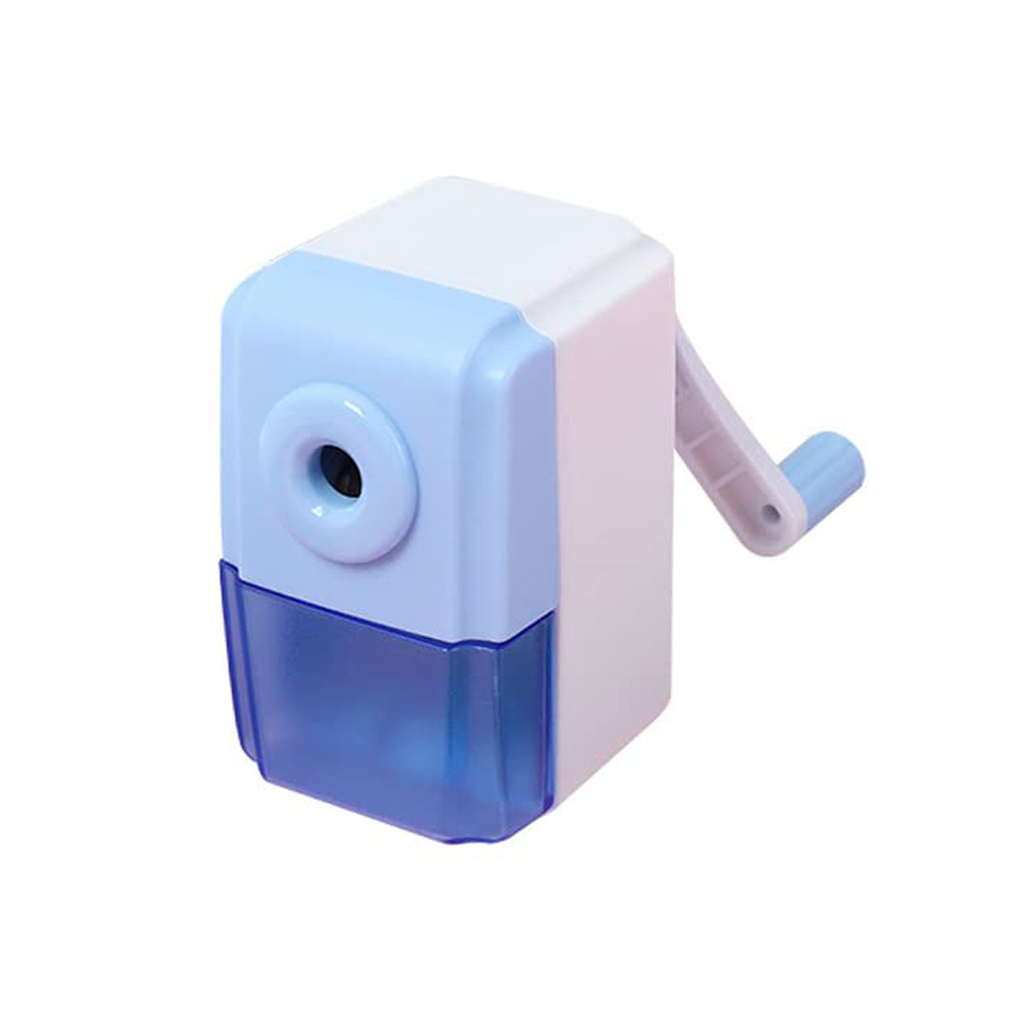 4169 Pen Pencil Sharpener | Simple Student Office Pencil Sharpener | Fashionable and Convenient Non-Slip Base Pencil Sharpener，Lightweight Manual Sharpener, Non-Slip Handle (1 Pc)