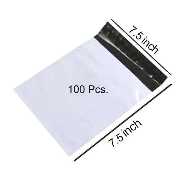 0920 Tamper Proof Courier Bags (7_5X7_5 inch) Pack of 100Pcs 