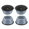 1769 Anti Vibration Pads with Suction Cup Feet 