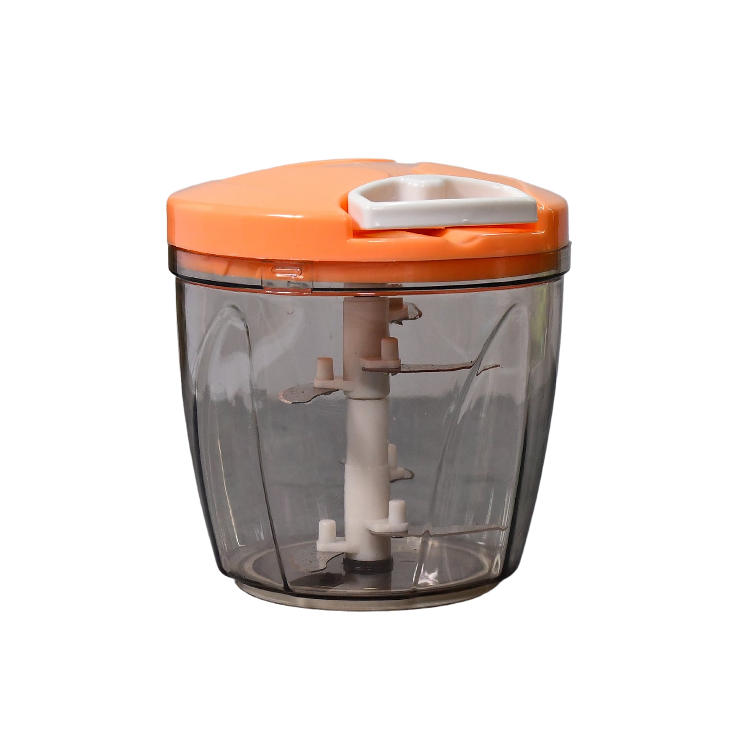 2065 6 BLADE 2IN1 MANUAL FOOD CHOPPER, COMPACT & POWERFUL HAND HELD VEGETABLE CHOPPER (1000Ml) 