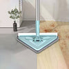 8000  2 In 1 Extendable Triangle Mop Retractable Cleaning Mop Brush & Viper, 360 Degree Rotating Floors Wall Cleaning Mop Dust Mop with Telescopic Handle and Reusable Mop Heads (1 Pc)