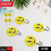 Multipurpose Big Self Adhesive Smiley Cartoon Wall Hooks Multipurpose Strong Wall Sticker Hooks Wall Hook Holder Door Hanger