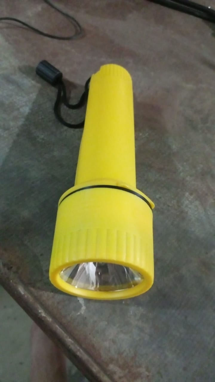 Big LED Flashlights / Torch Light, Battery operated (1 Pc / Battery not included)