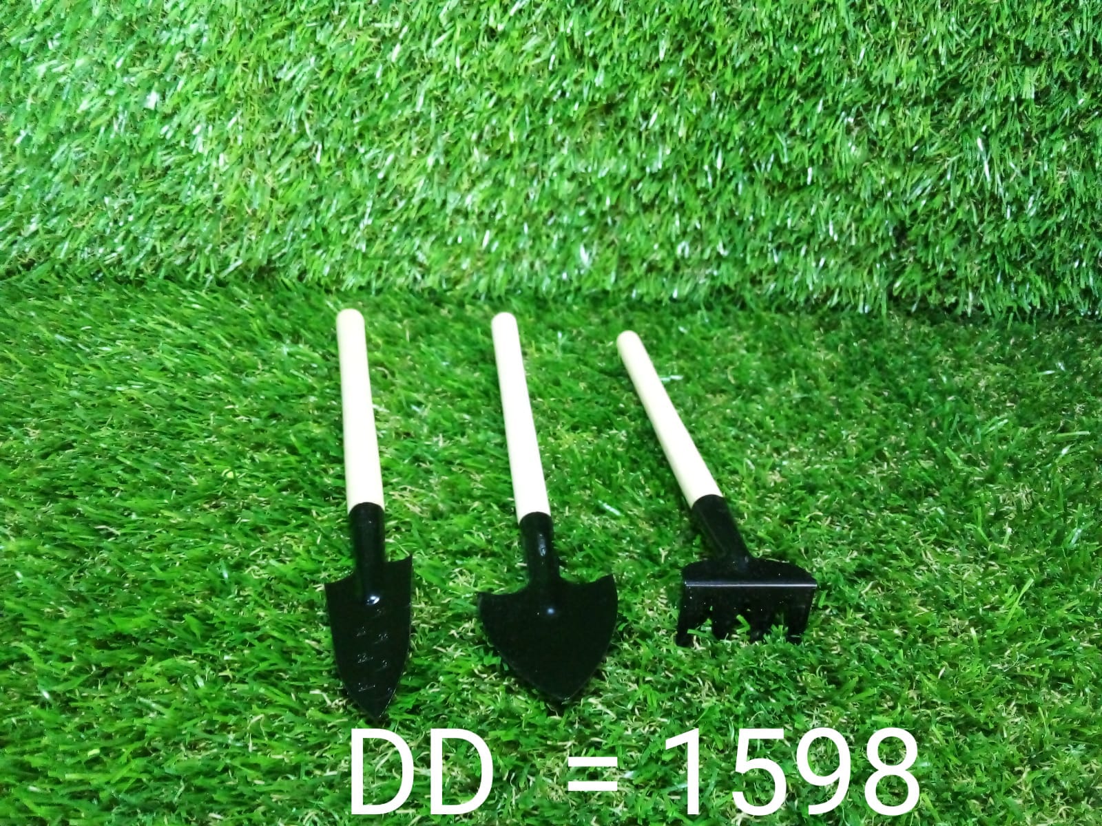 1598 Kid's Garden Tools Set of 3 Pieces (Trowel, Shovel, Rake) 