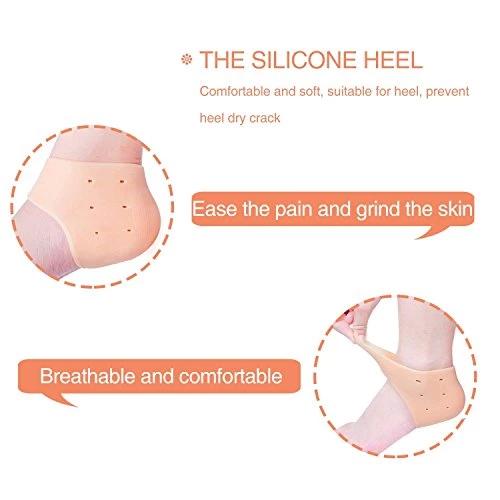 339 Moisturizing Skin Softening Silicone Gel for Dry Cracked Heel Repair (Multicolour)  Tapaswee Enterprise