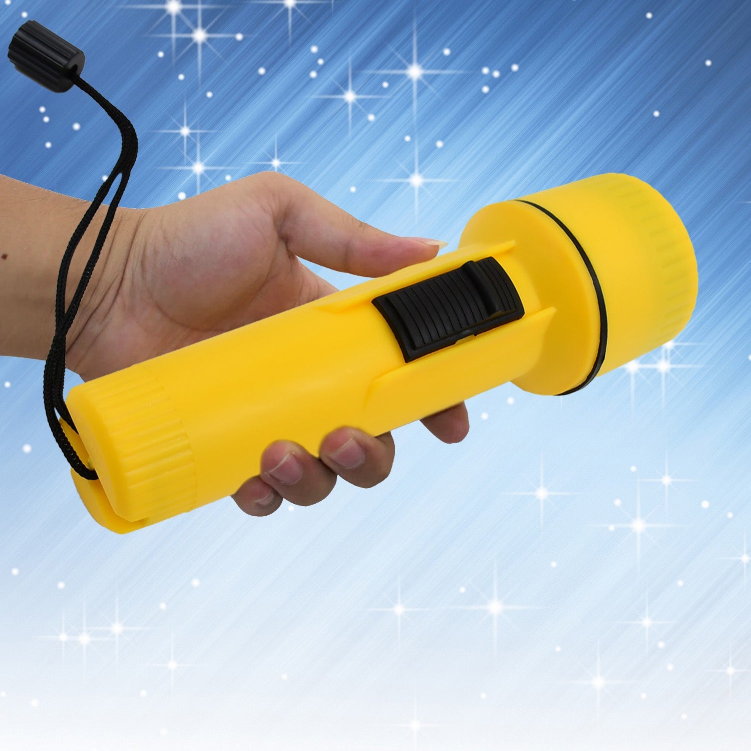 Big LED Flashlights / Torch Light, Battery operated (1 Pc / Battery not included)