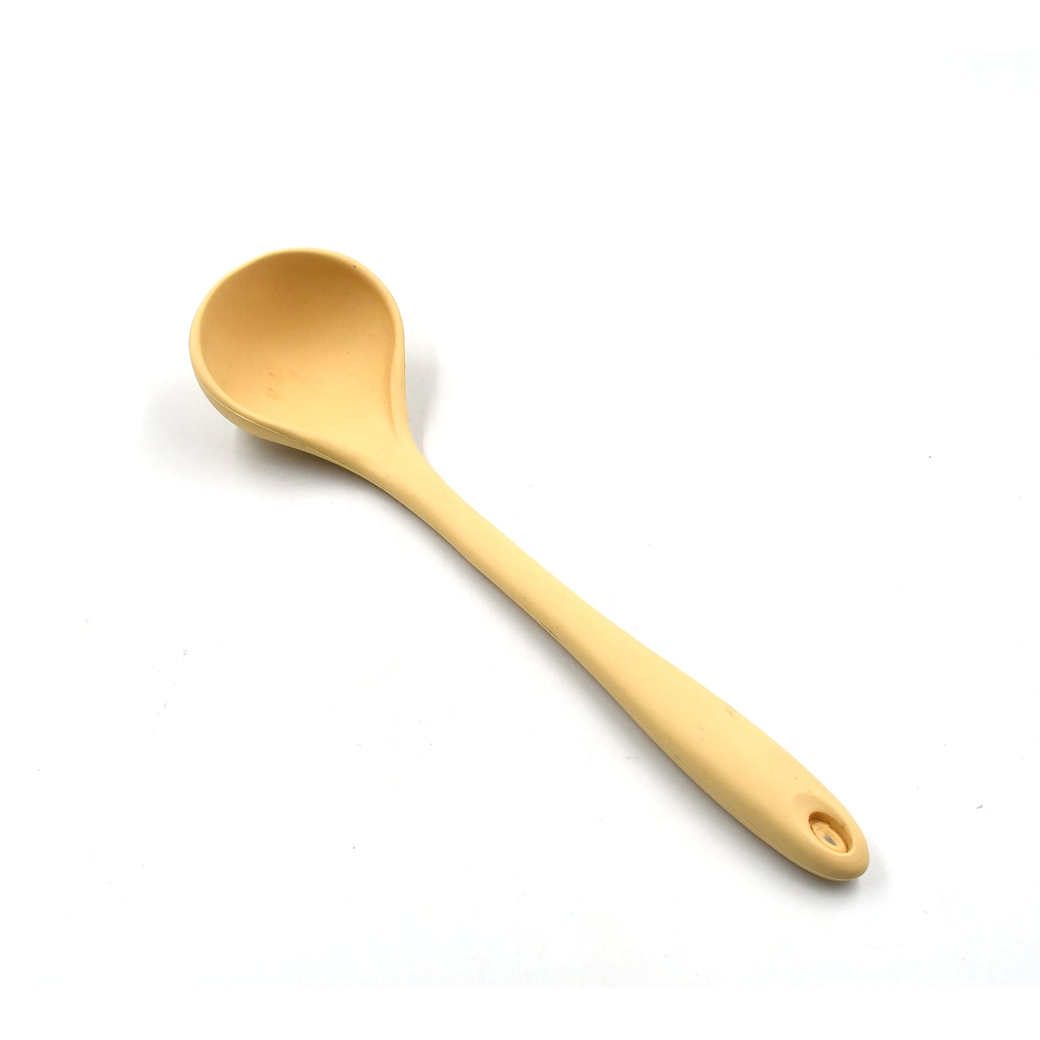 5452 Silicone Ladle Spoon, Heat Resistant Soup Ladle Scoop Spatula with Hygienic Solid Coating FDA Grade (28cm)