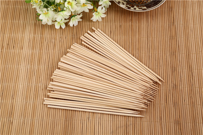 1116 Natural Bamboo Wooden Skewers / BBQ Sticks for Barbeque and Grilling