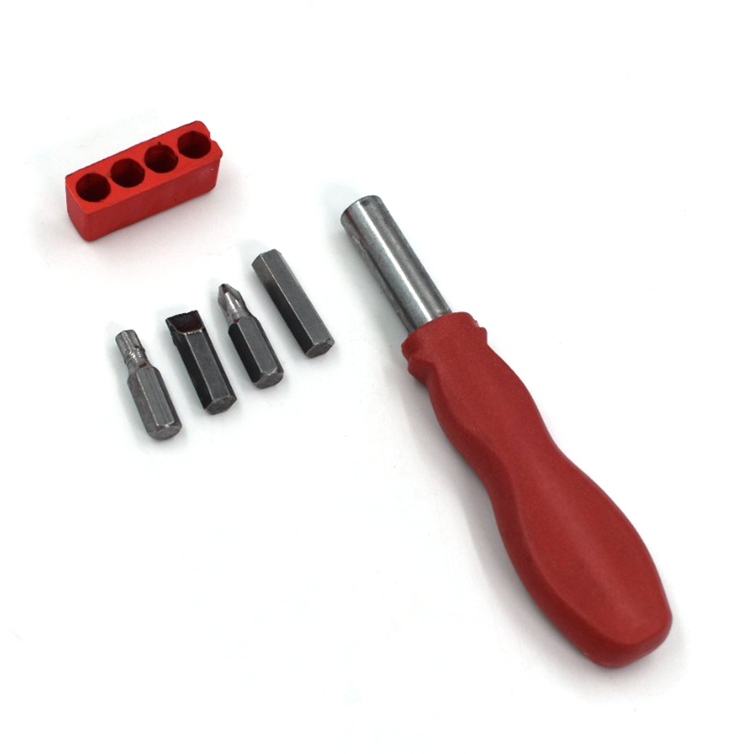 9042A 4PCS HELPER TOOL SET USED WHILE DOING PLUMBING AND ELECTRICIAN REPAIRMENT IN ALL KINDS OF PLACES LIKE HOUSEHOLD AND OFFICIAL DEPARTMENTS ETC. 