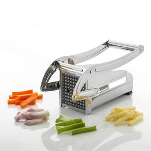 083 Stainless Steel French Fries Potato Chips Strip Cutter Machine 