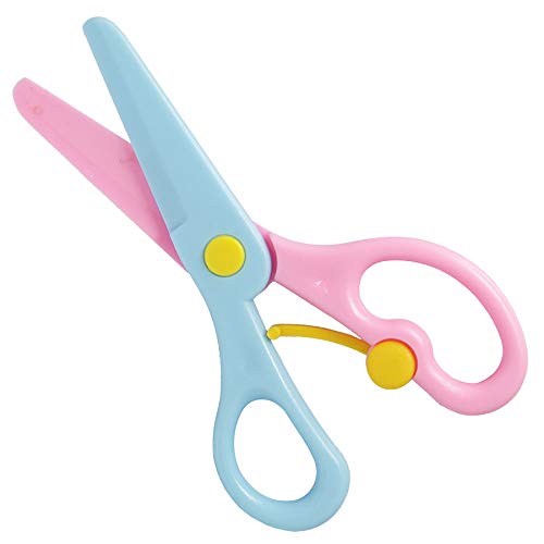 1569 Kids Handmade Plastic Safety Scissors Safety Scissors