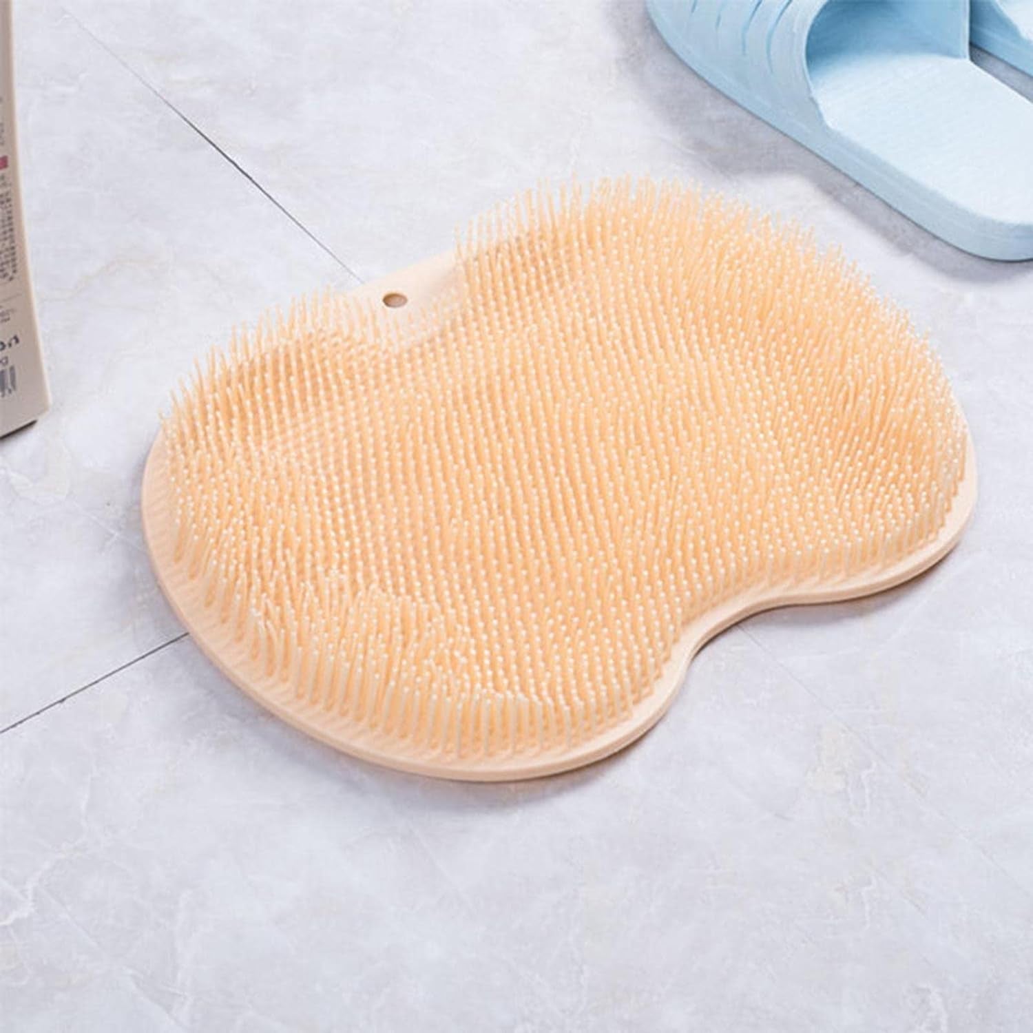 8549 Silicone Bath Massage Cushion with Suction Cup, Shower Foot Scrubber Brush Foot Bath Mat Scrubber, Anti-Slip Exfoliating Dead Skin Massage Pad Lazy Wash Feet Bathroom Mat