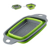 2380 Plastic Folding Basket/Strainer for Kitchen 