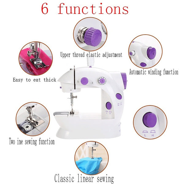 1220 Portable Mini Hand Tailor Machine for Sewing Stitching 