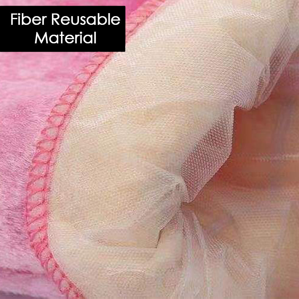 2372 Fiber Reusable Multipurpose Dishwashing Gloves Household Kitchen ( 1 pc ) 