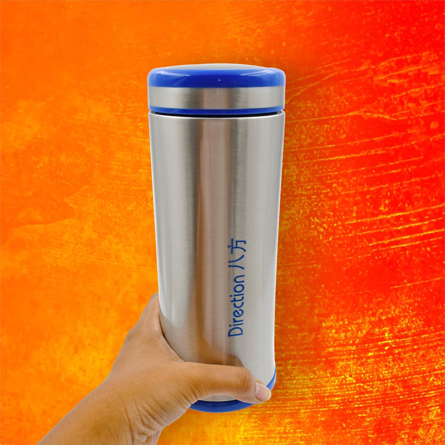 8370 500ML Stainless Steel Water Bottle, Fridge Water Bottle, Stainless Steel Water Bottle Leak Proof, Rust Proof, Cold & Hot Thermos steel Bottle| Leak Proof | Office Bottle | Gym | Home | Kitchen | Hiking | Trekking | Travel Bottle (500 ML)