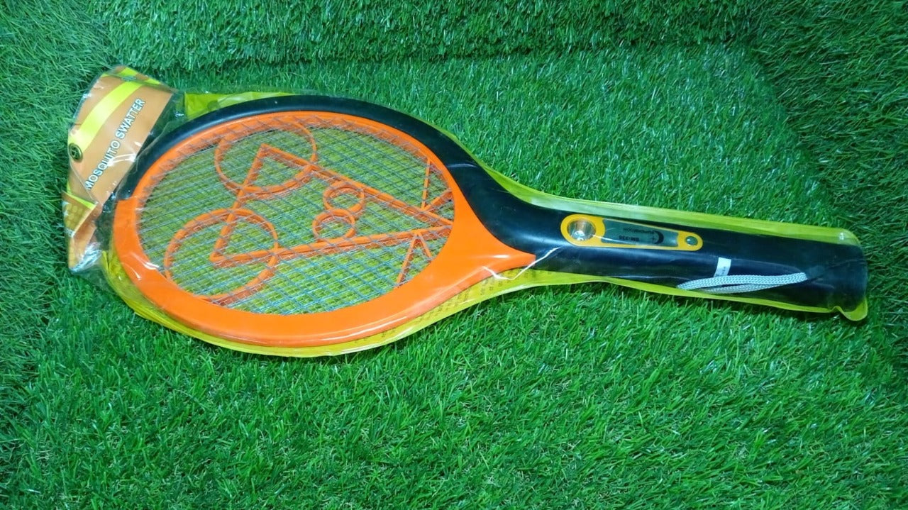 9108 Anti Mosquito Racquet Rechargeable Insect Killer Bat with LED Light 